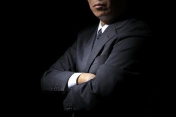 Man standing with arms crossed